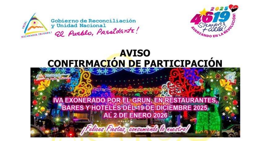 DGI Comunicado Navidad